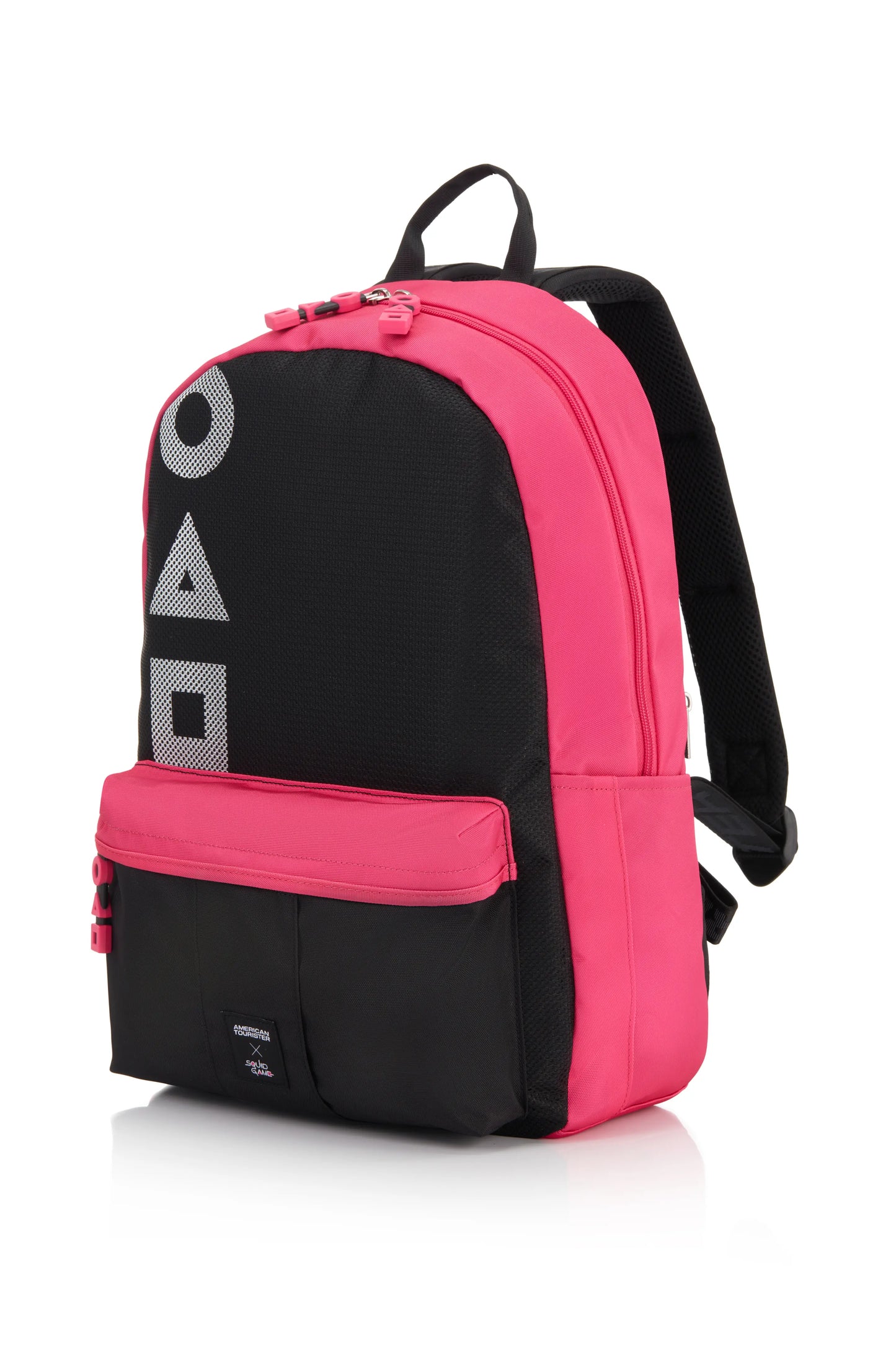 Squid Games Backpack With Themed Zipper Pullers