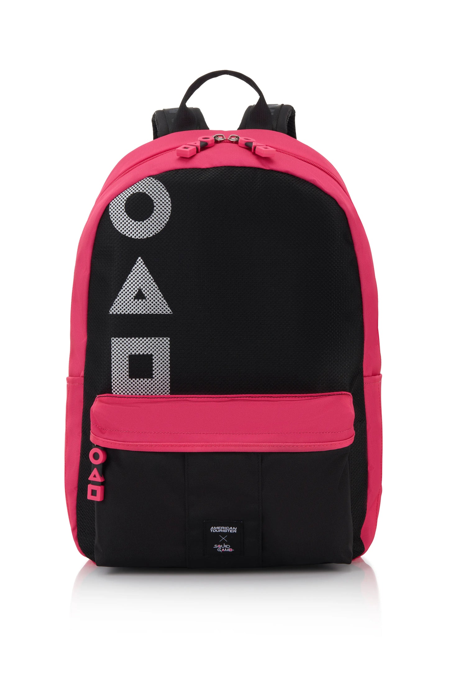 Squid Games Backpack With Themed Zipper Pullers