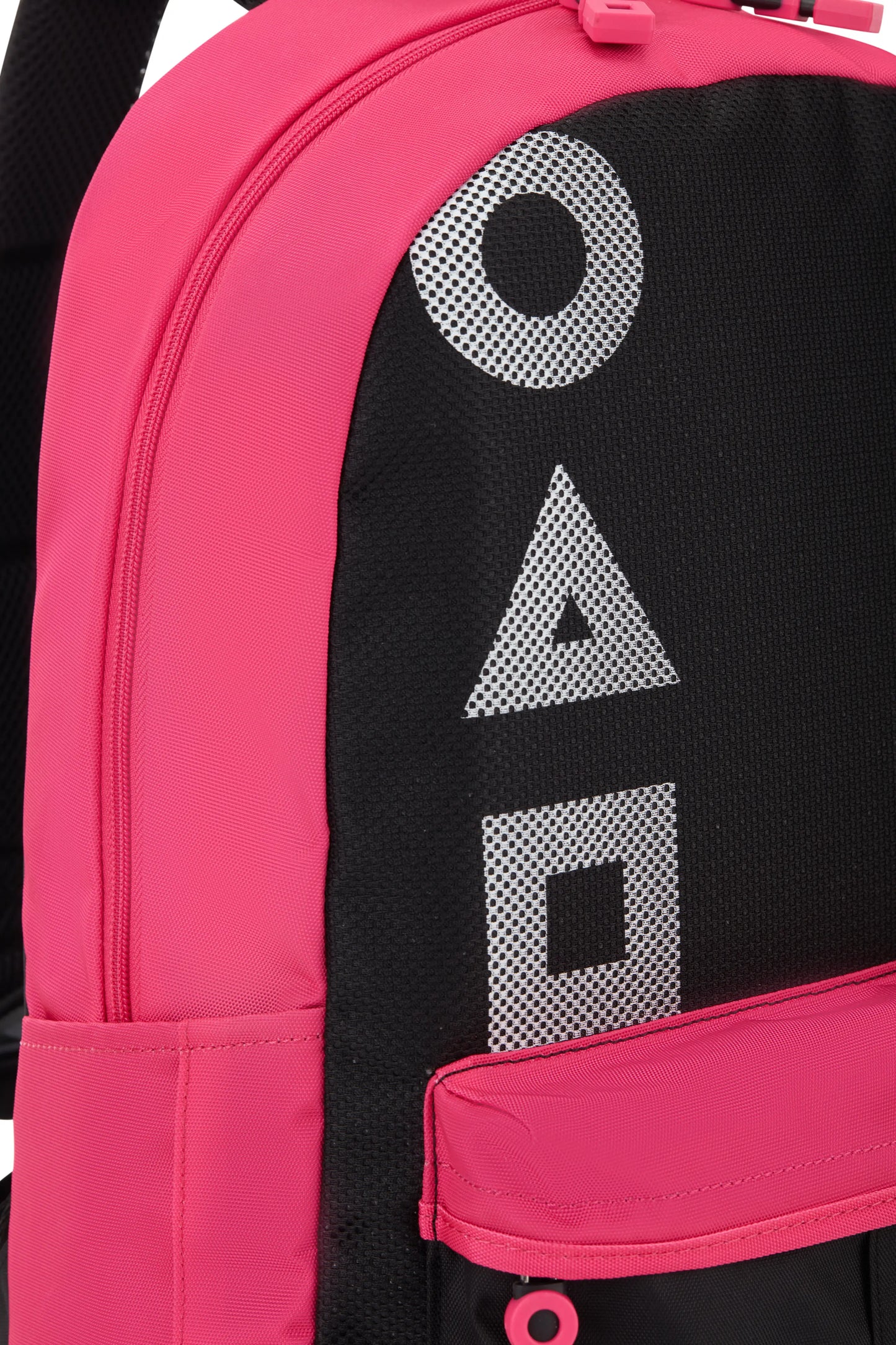 Squid Games Backpack With Themed Zipper Pullers