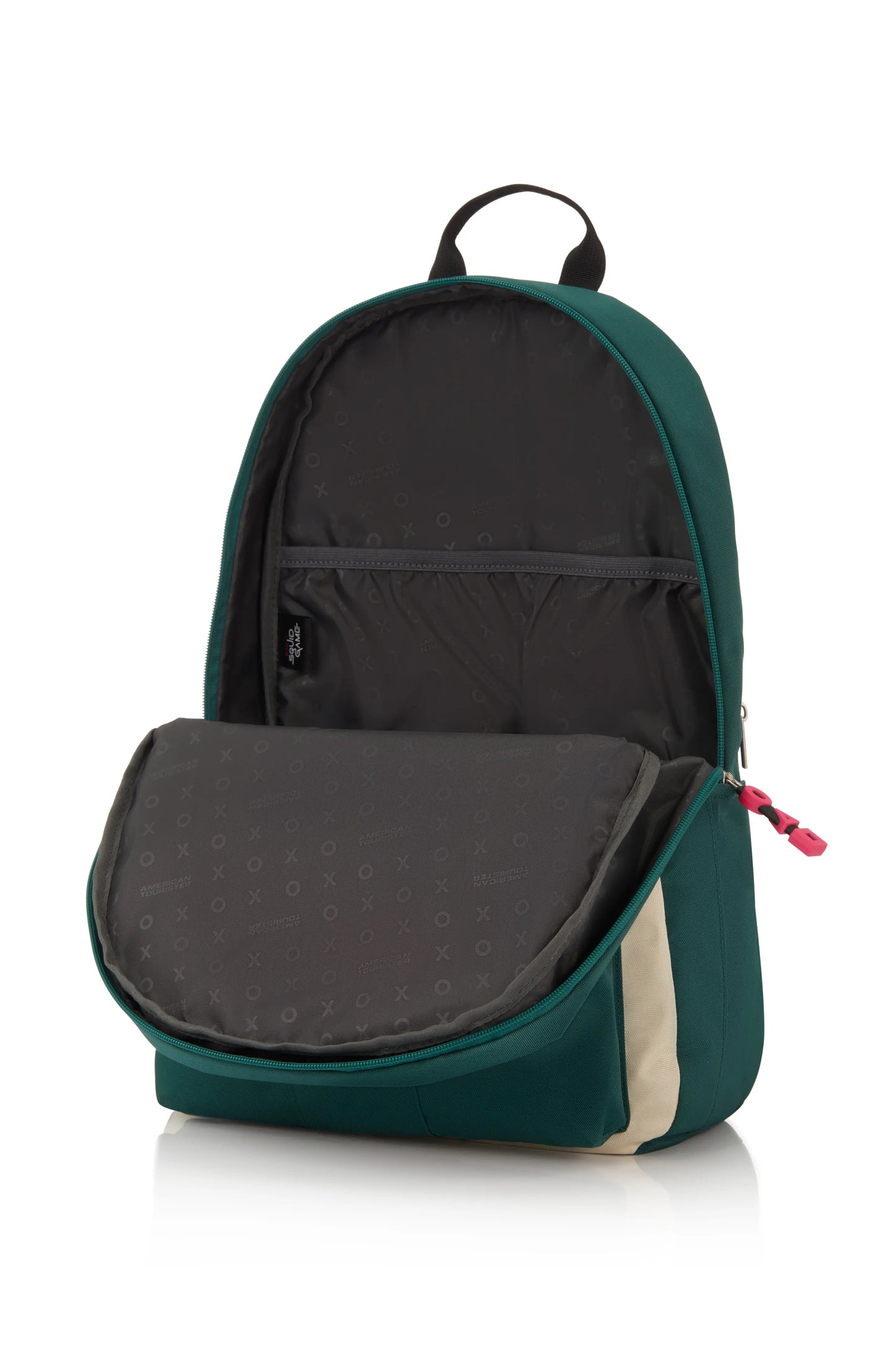 Squid Games Backpack With Themed Zipper Pullers
