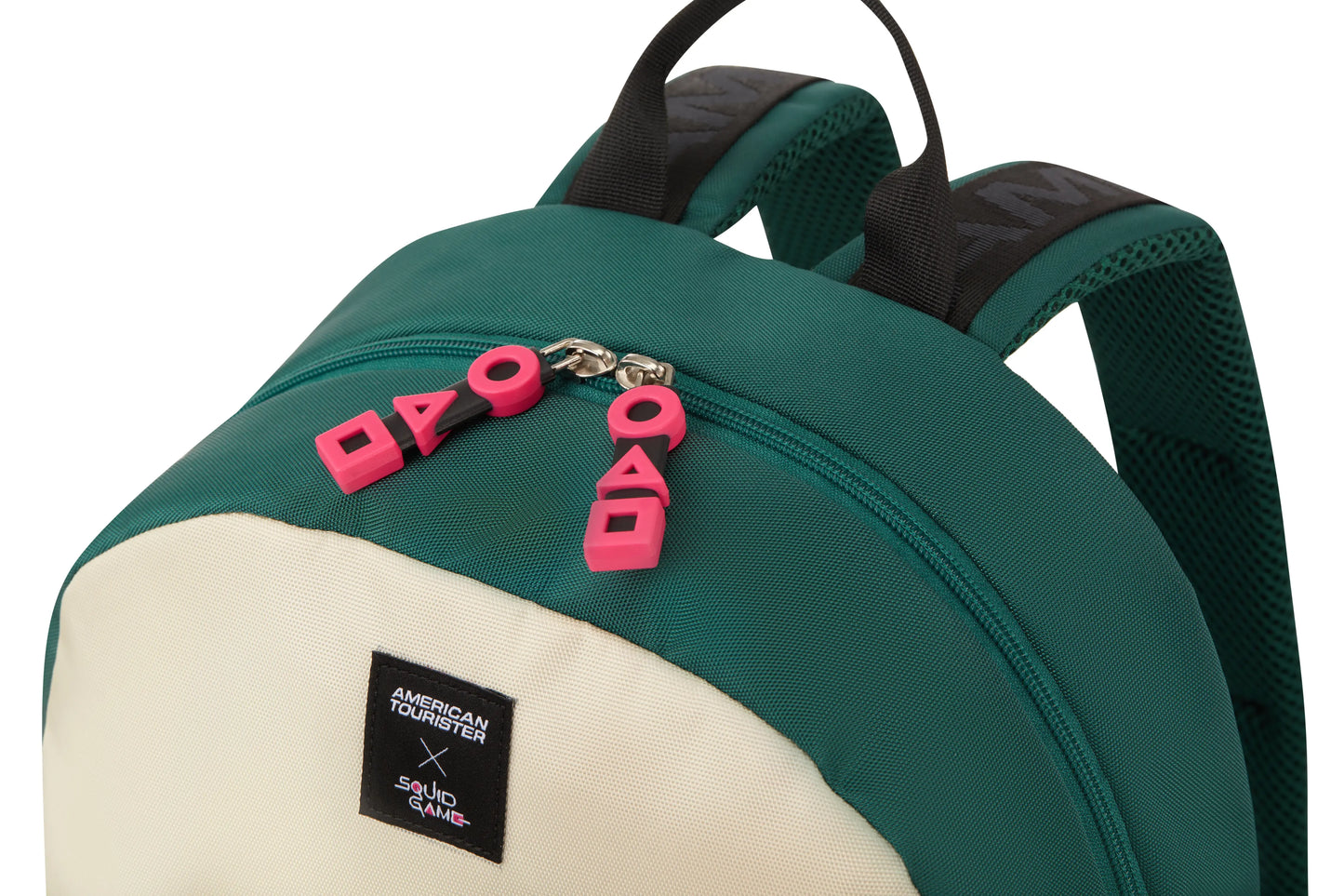 Squid Games Backpack With Themed Zipper Pullers