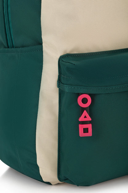 Squid Games Backpack With Themed Zipper Pullers