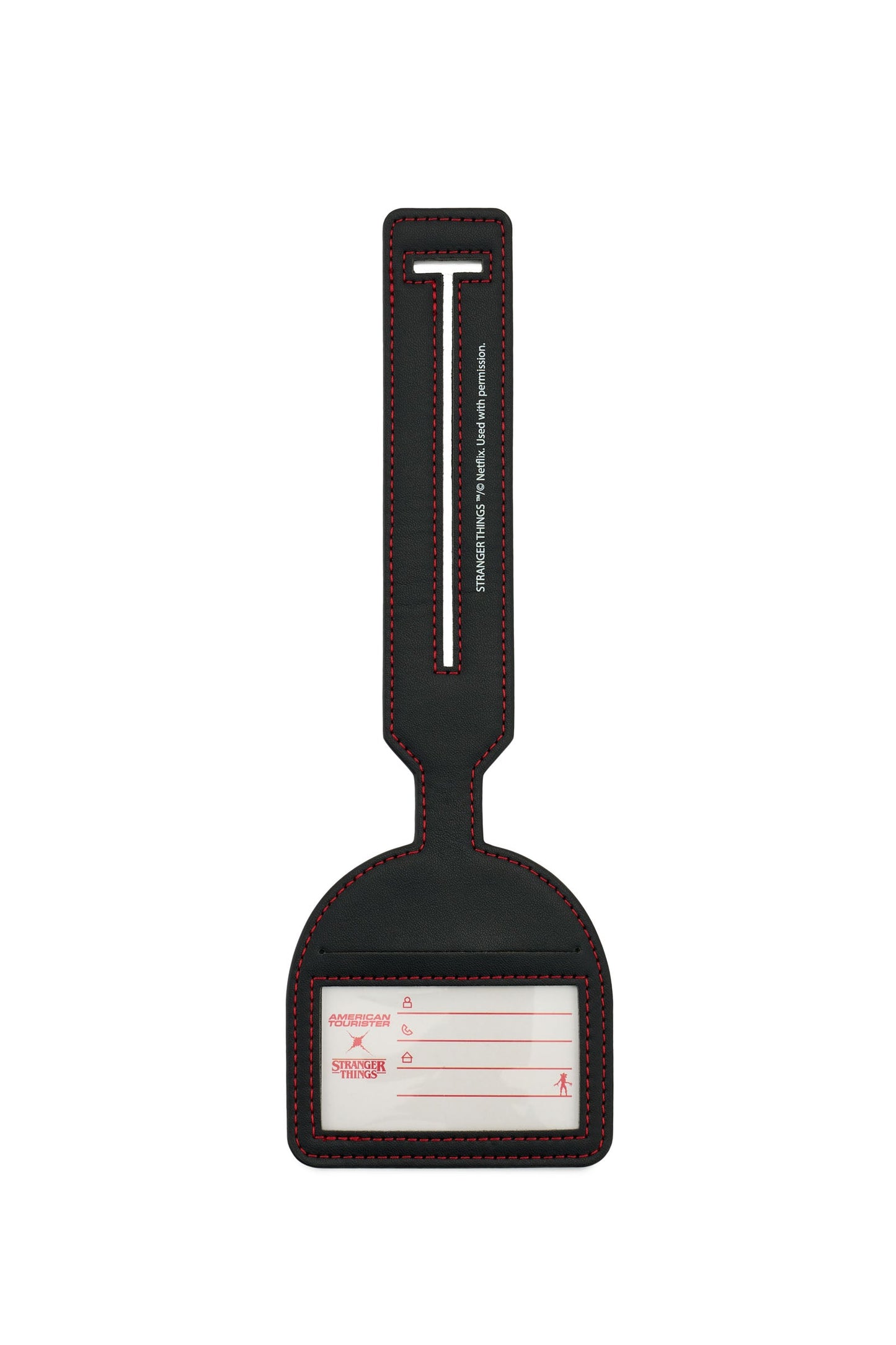 American Tourister Stranger Things Hellfire Club Luggage Tag