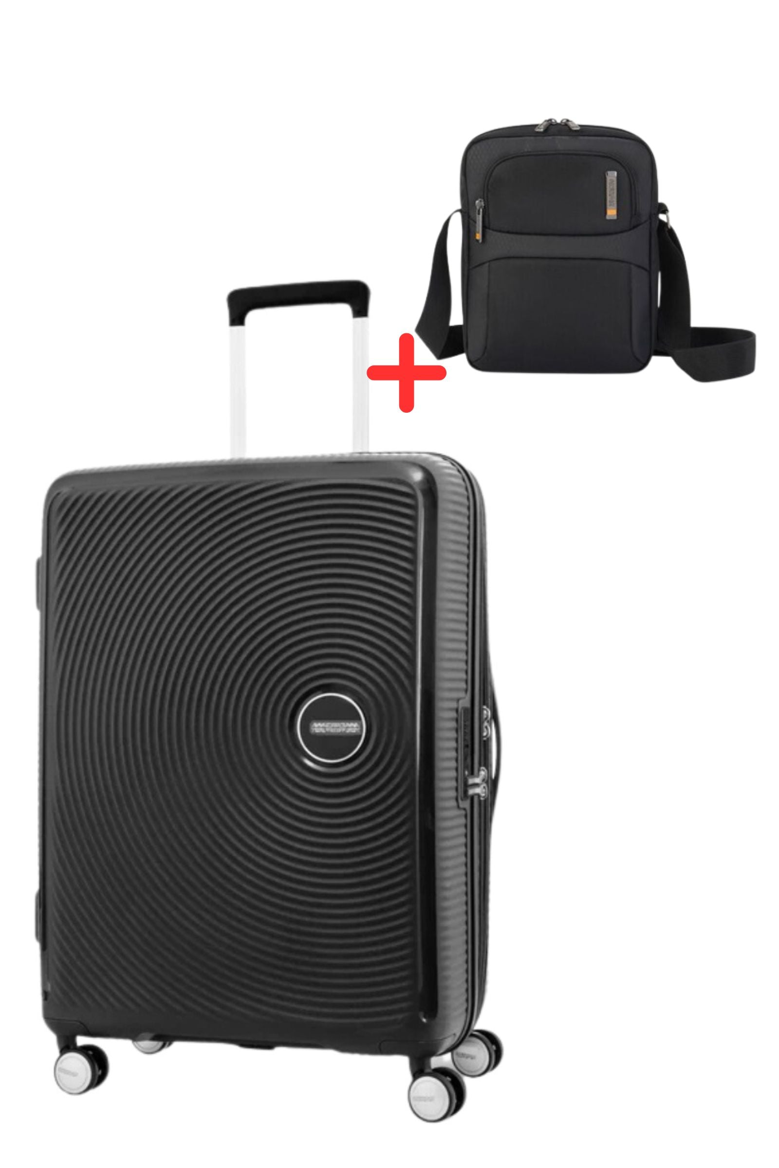 CURIO MEDIUM 69 CM + SEGNO SHOULDER BAG FREE | American Tourister