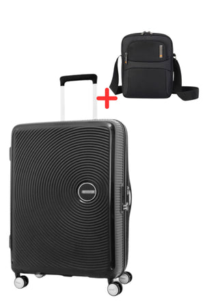 CURIO MEDIUM 69 CM + SEGNO SHOULDER BAG FREE | American Tourister